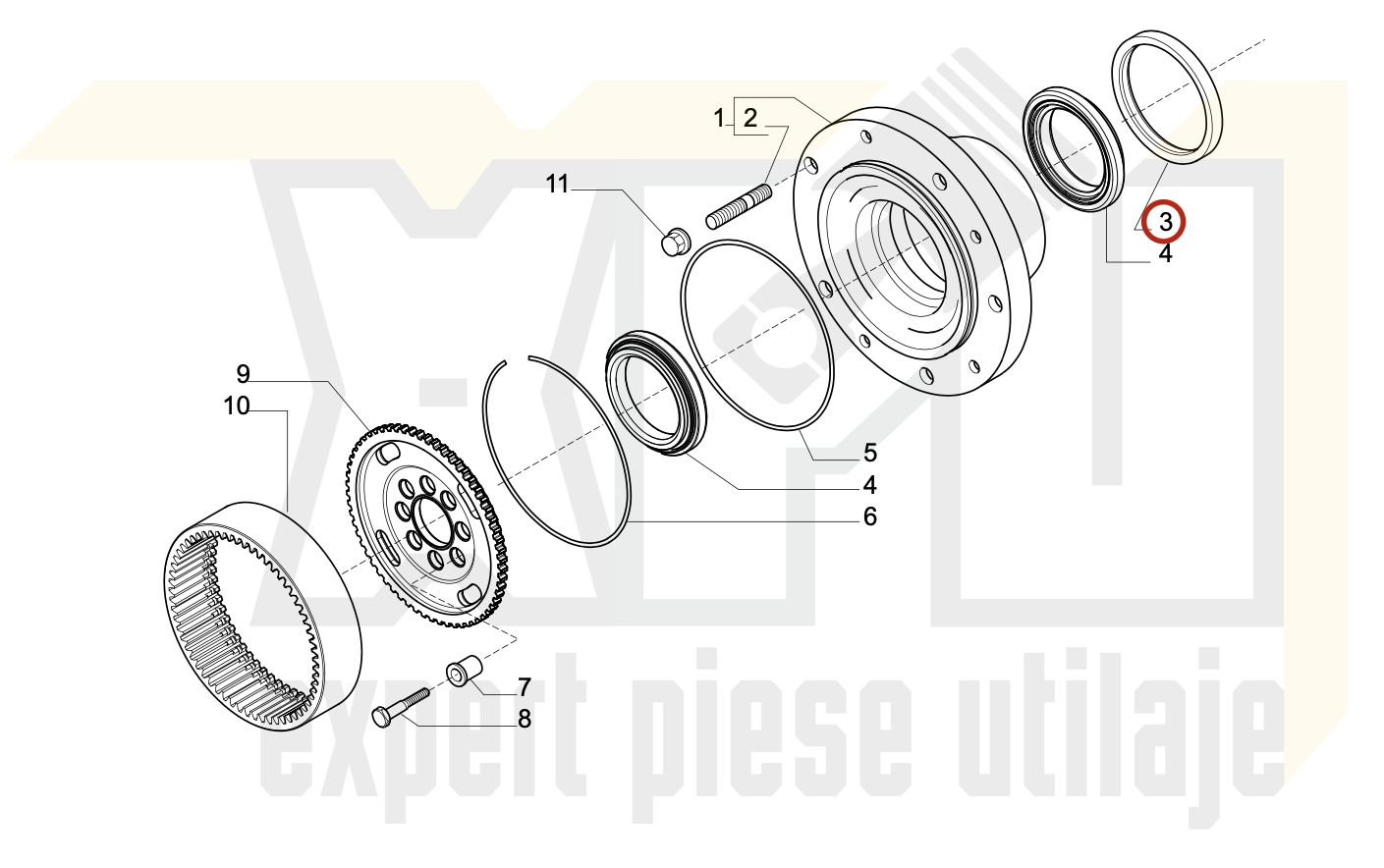 Simering Carraro Drivetech 47703.